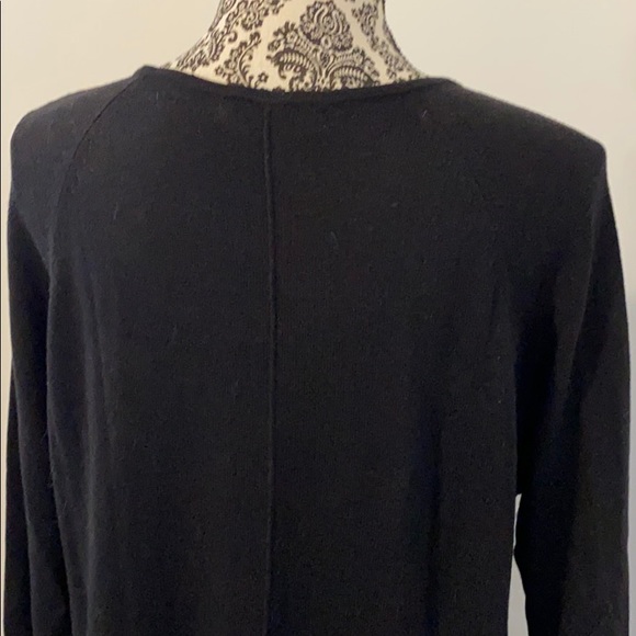 August Silk Beautiful black sweater dress/tunic - Picture 8 of 11